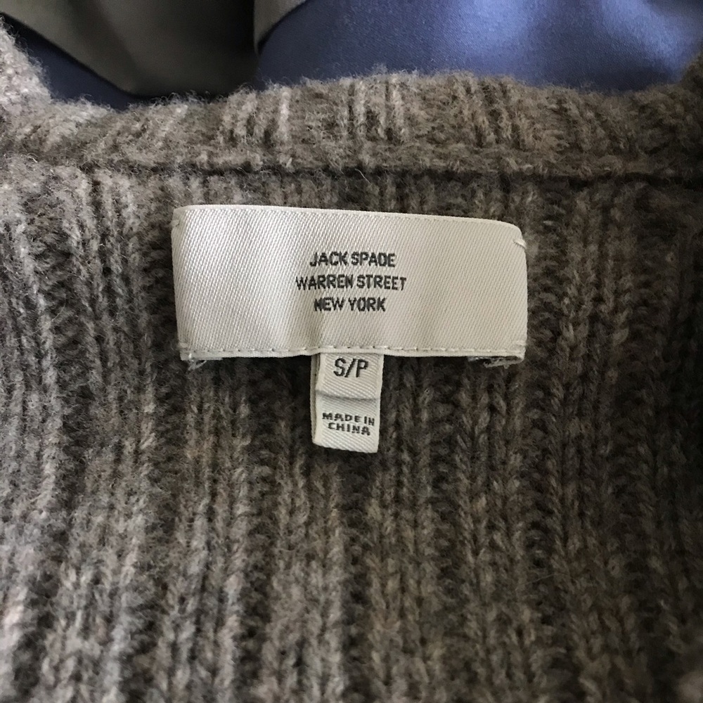 Jack Spade V Neck Wool Blend Men’s Small
